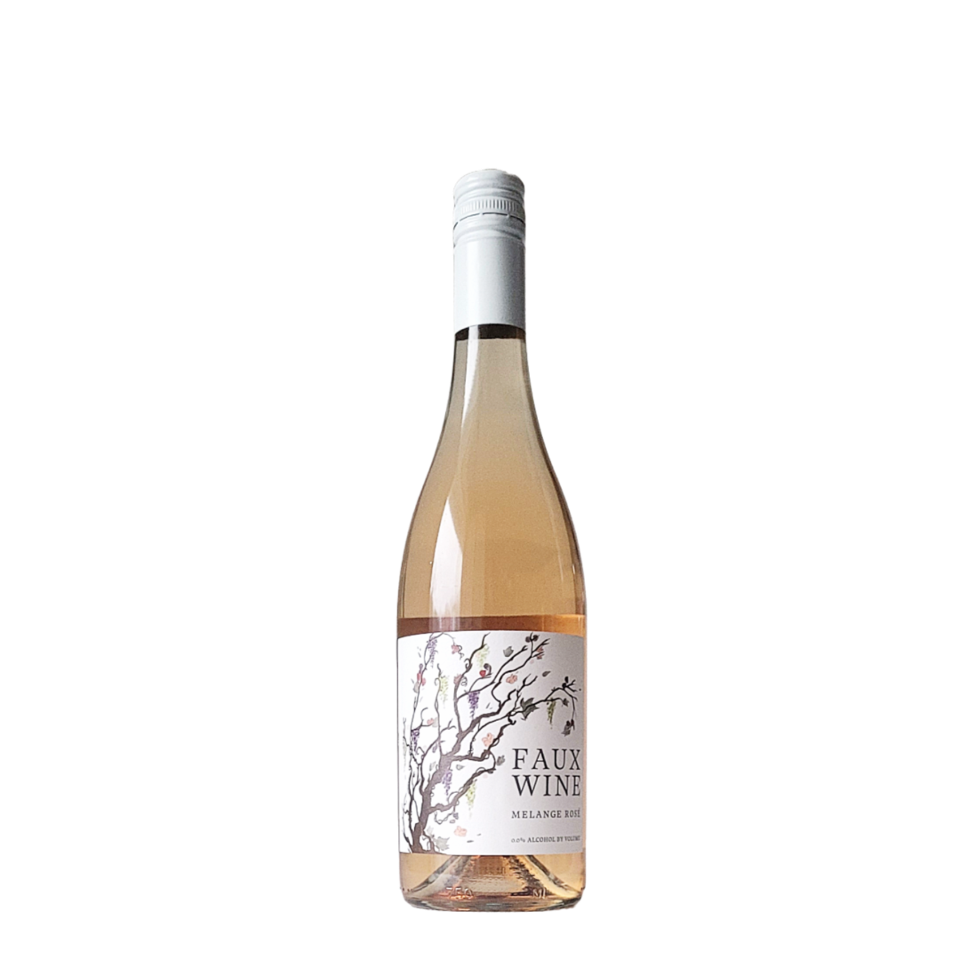 Faux Wine - Rose Non-Alcoholic Wine - 750ml
