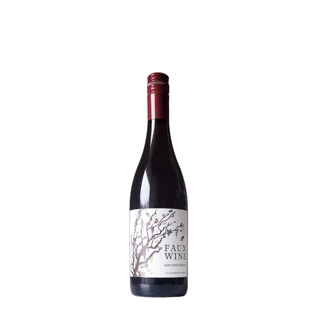 Faux Wine - Red Non-Alcoholic Wine - 750ml- Boisson