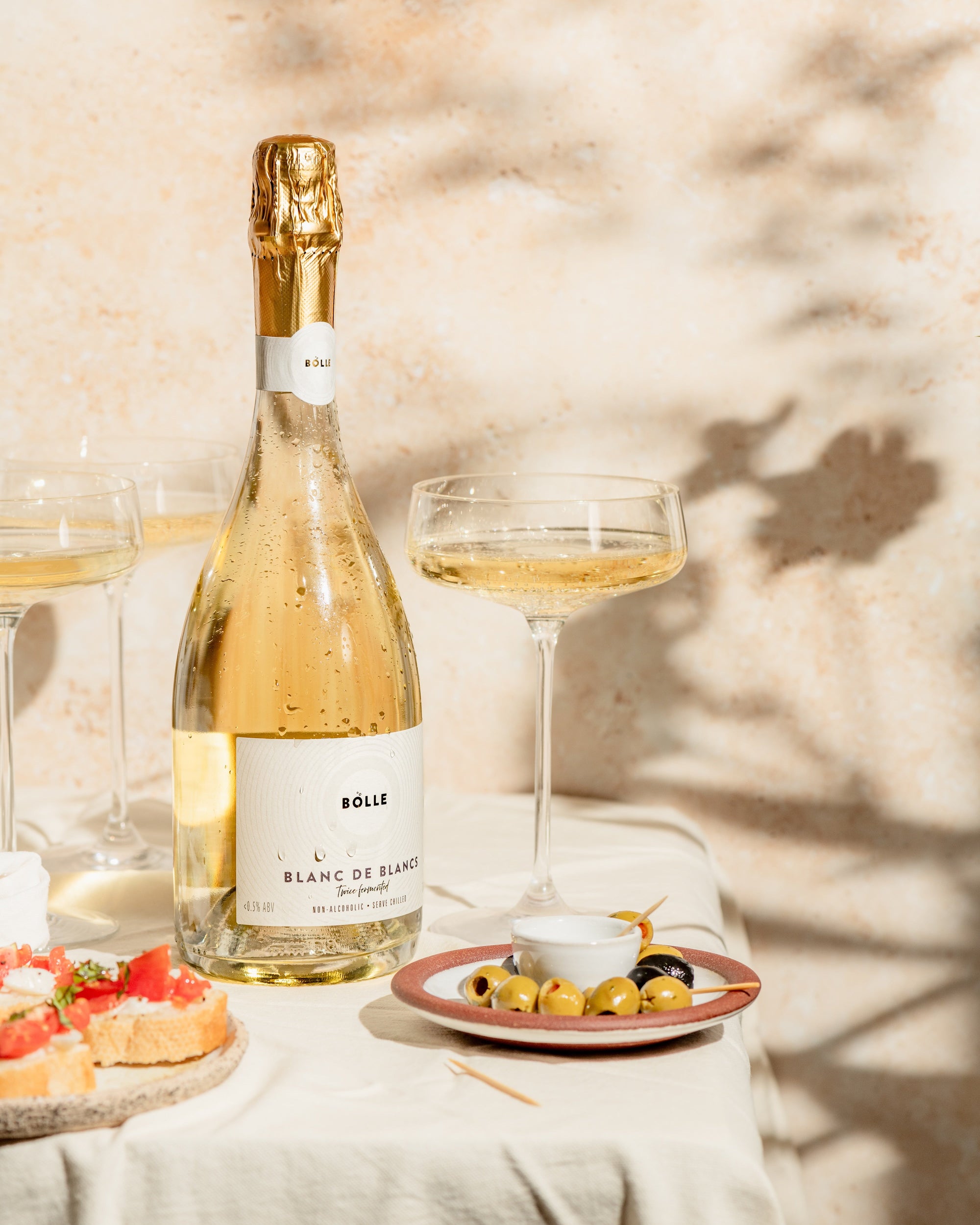 Bolle Drinks Blanc de Blancs oilves
