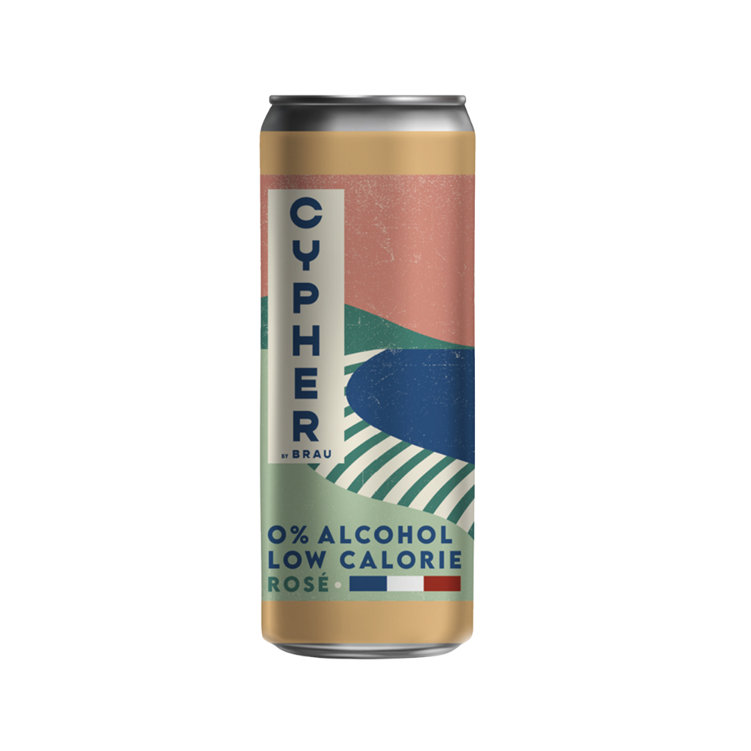Cypher - Baby Rosé Non-Alcoholic Wine - 250ml Can - Boisson