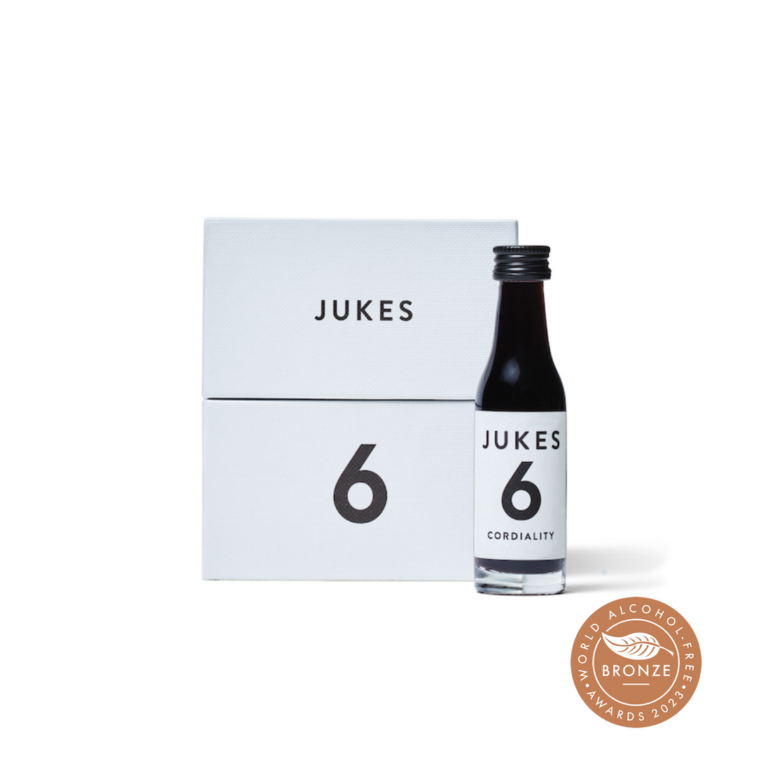 Jukes - 6 - The Dark Red - Non-Alcoholic Cordial - 9 Bottle Box - Boisson — Brooklyn's Non-Alcoholic Spirits, Beer, Wine, and Home Bar Shop in Cobble Hill