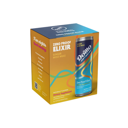 Do'Mo - Ginger Miso Mule - Functional Beverage - 4pk 12oz can