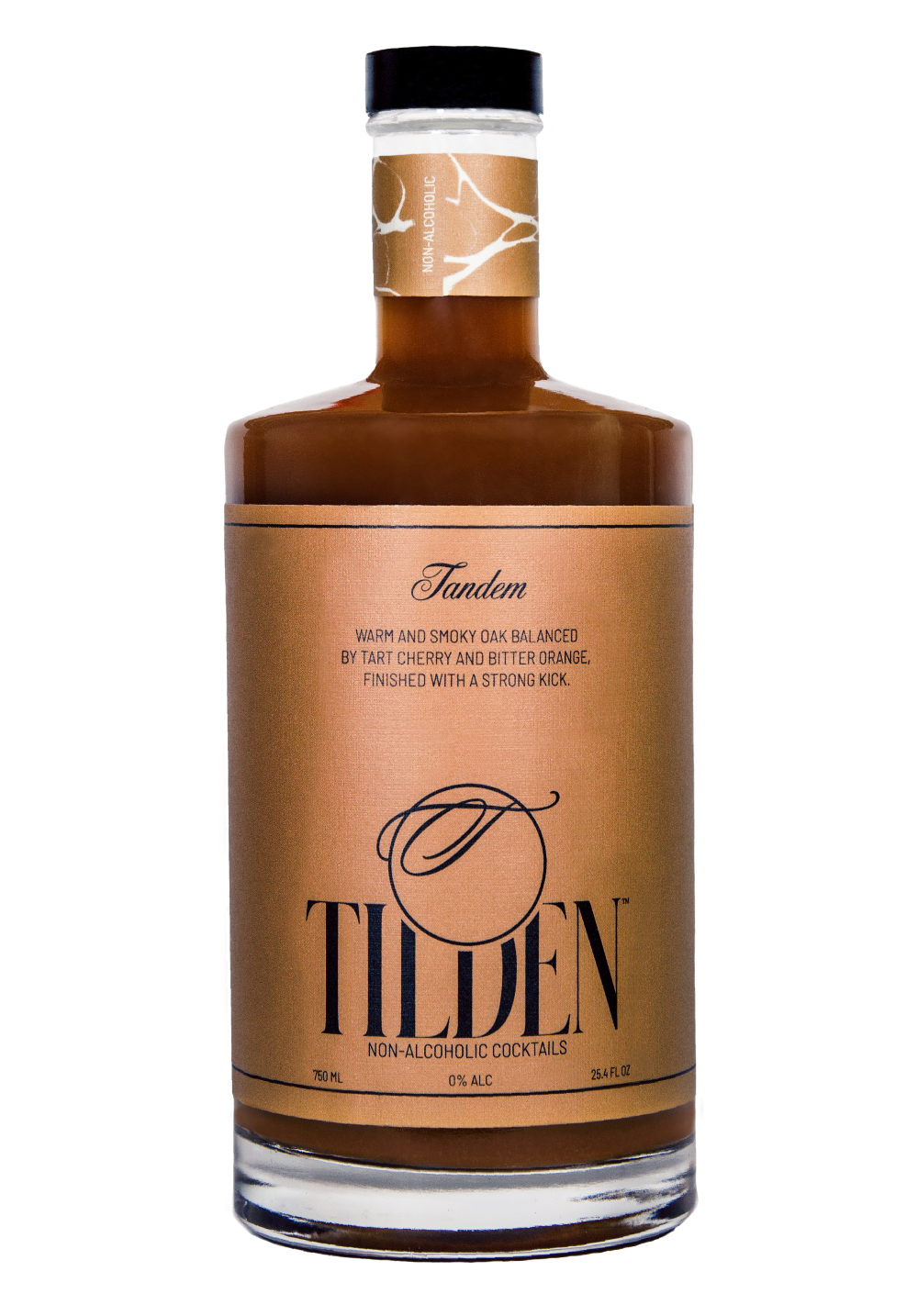 front label of Tilden bottle