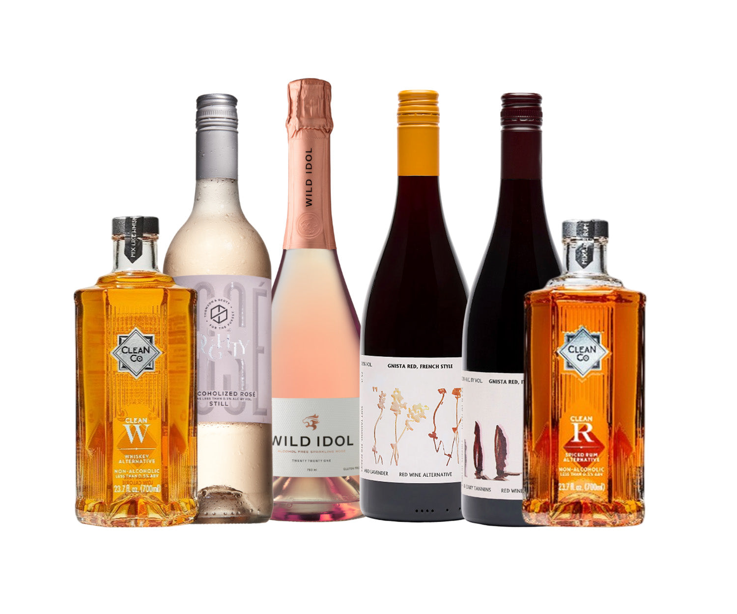 Collection of NA Fall Wines and Spirits