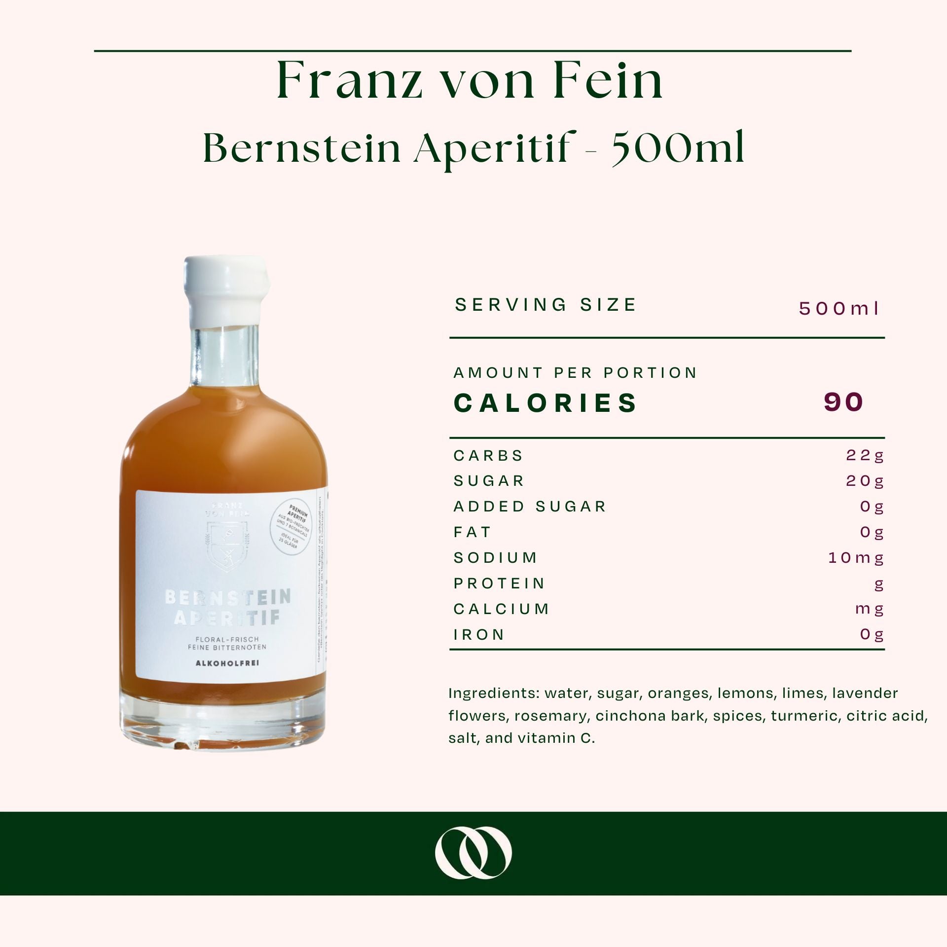 Franz von Fein - Bernstein Aperitif - 500ml