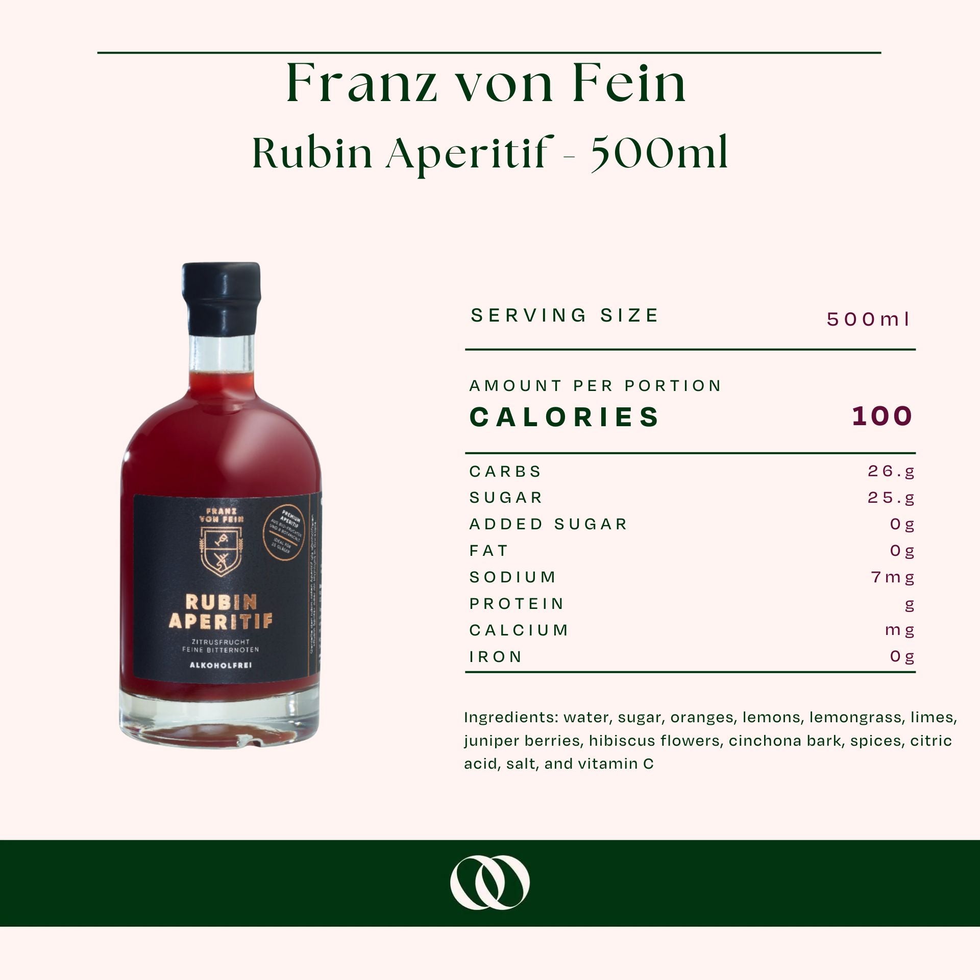 Franz von Fein - Rubin Aperitif - 500ml