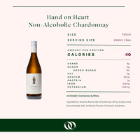 Hand on Heart - Non-Alcoholic Chardonnay - Boisson — Brooklyn's Non-Alcoholic Spirits, Beer, Wine, and Home Bar Shop in Cobble Hill