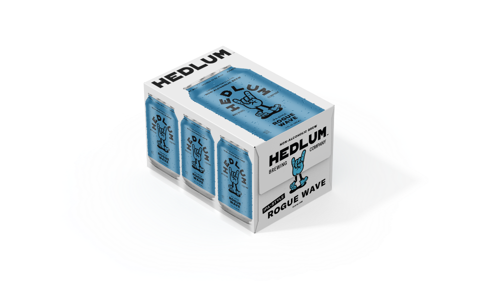 3D perspective of Hedlum rogue wave 6pack box