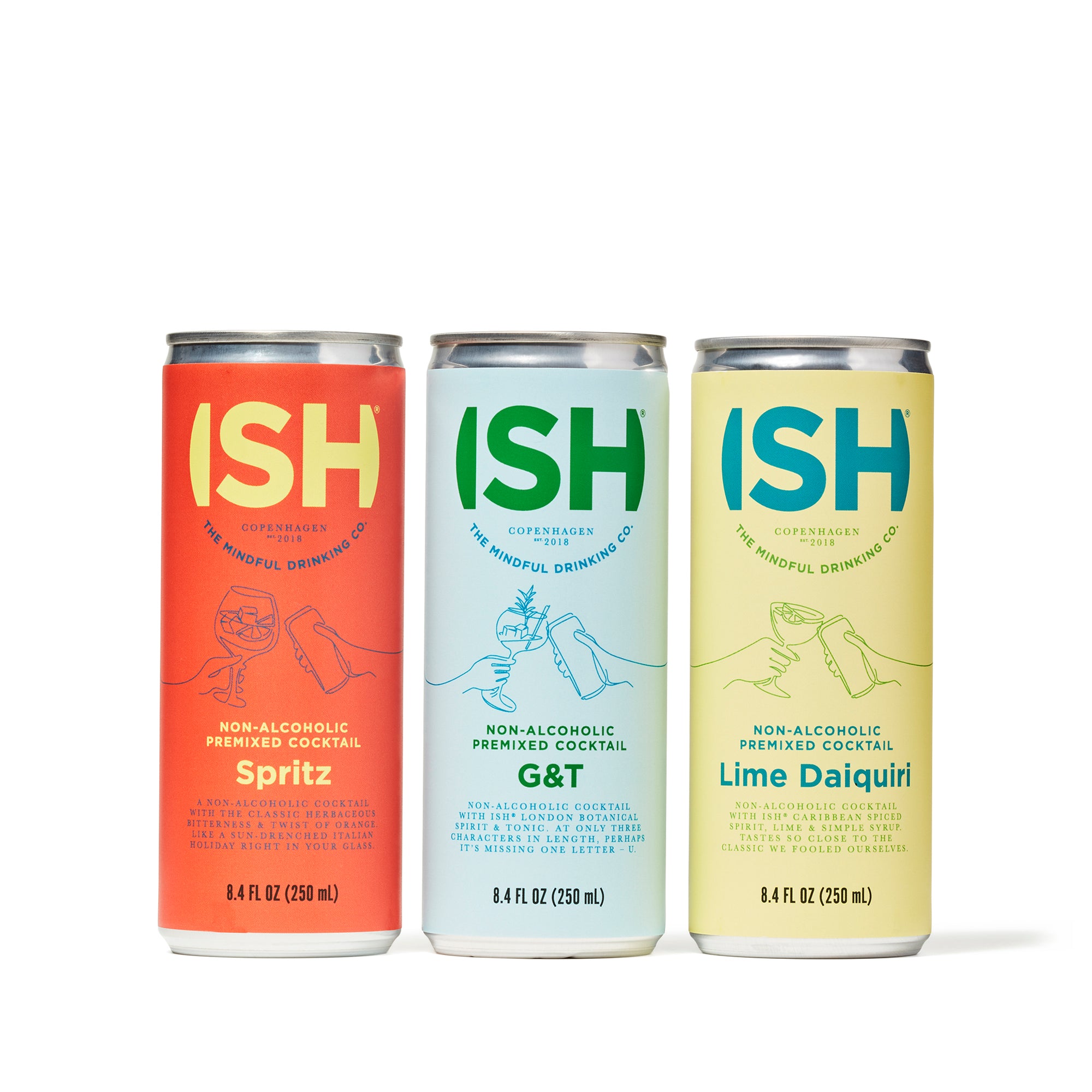 ISH Canned Cocktail Bundle - Boisson — Brooklyn's Non-Alcoholic Spirits, Beer, Wine, and Home Bar Shop in Cobble Hill