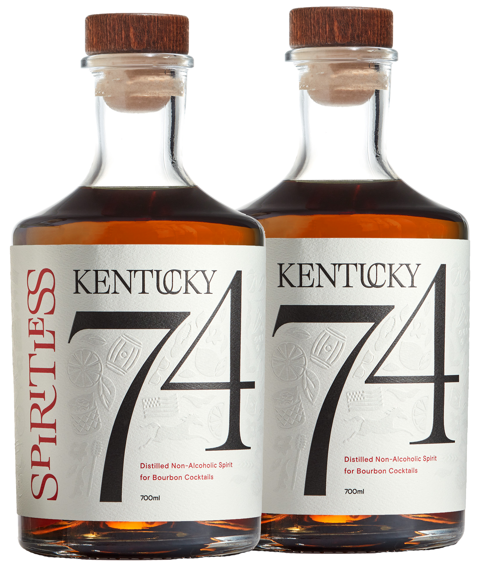 Spiritless Kentucky 74 Non Alcoholic Bourbon 2-pack