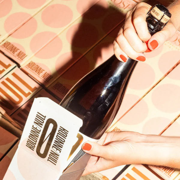 Kolonne Null - Rosé Sparkling 750ml- Non-Alcoholic Wine- Boisson - Lifestyle