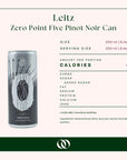 Leitz Zero Point Five Pinot Noir Can - Boisson