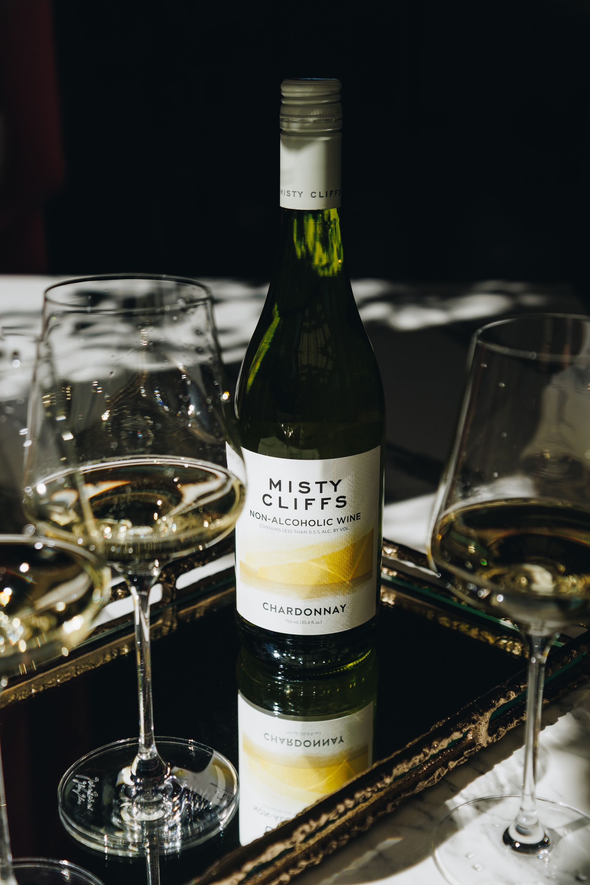 Misty Cliffs Non-Alcoholic Chardonnay