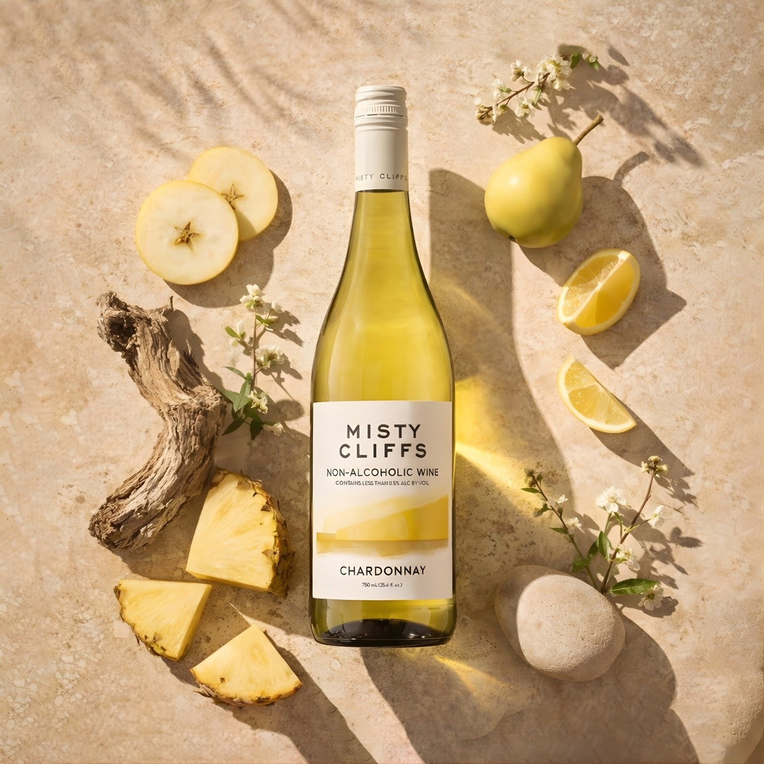 Misty Cliffs Non-Alcoholic Chardonnay