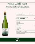Misty Cliffs Non-Alcoholic Sparkling Brut - Nutrition