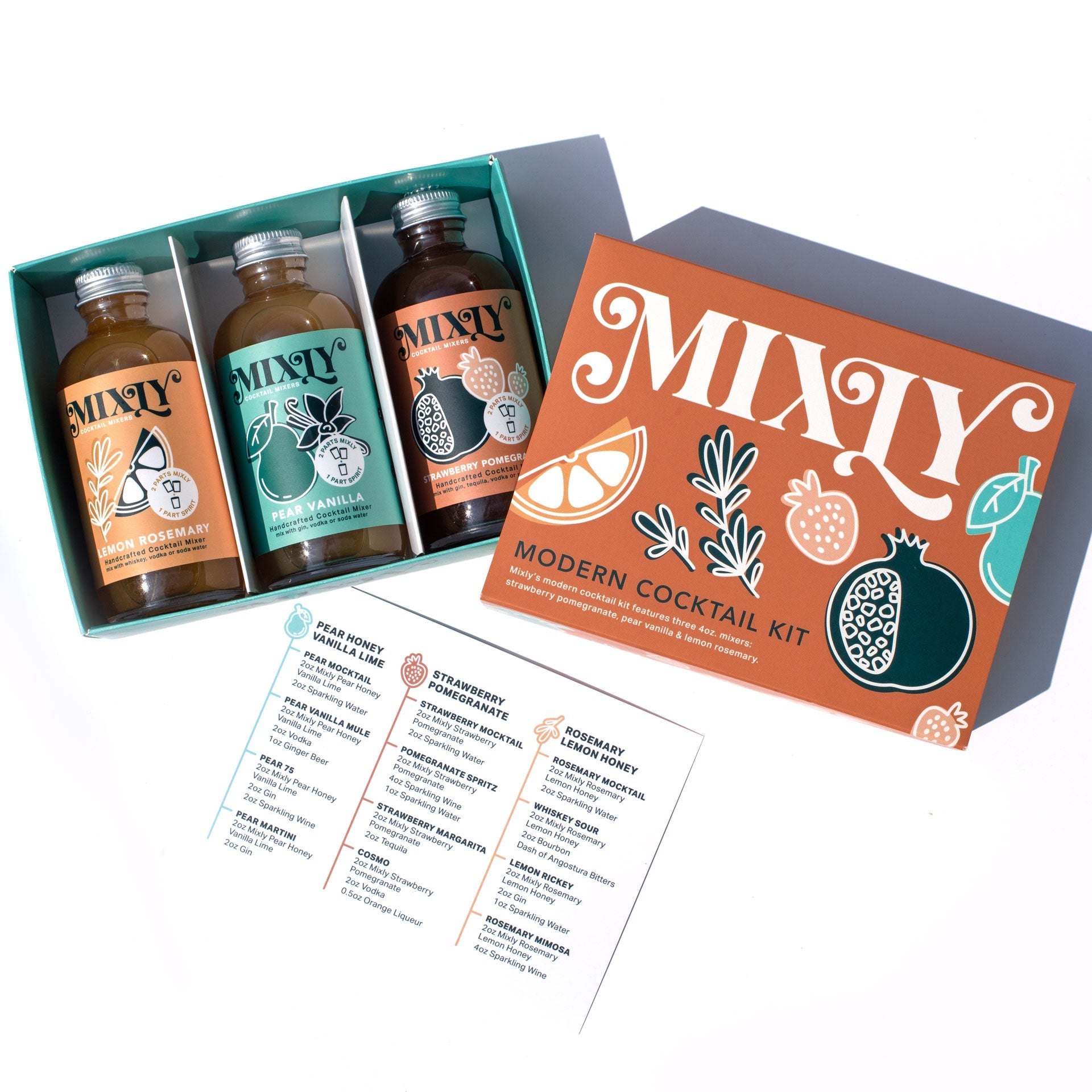 Mixly Cocktail Kit Set Label 