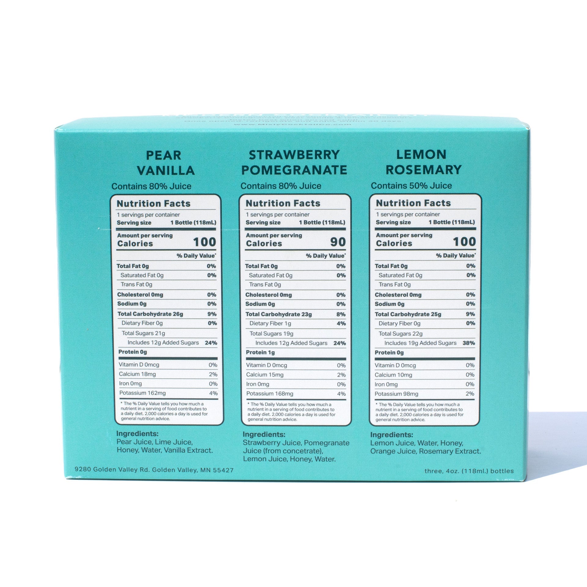 Mixly Cocktail Kit Set nutrition 