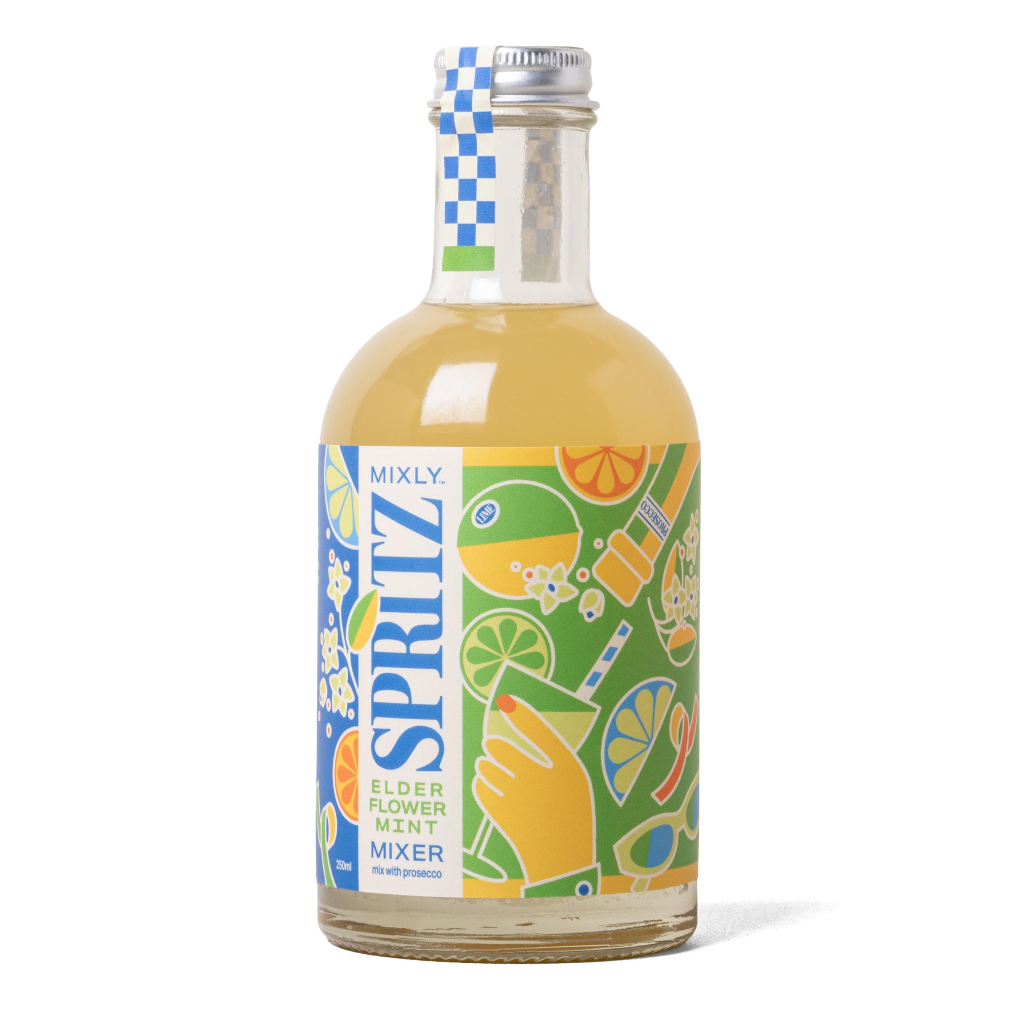 Mixly Spritz Elderflower Mint white bg 