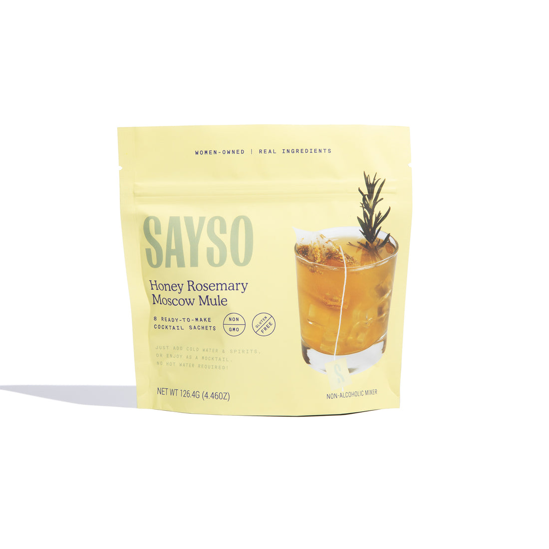 Sayso - Non-Alcoholic Honey Rosemary Mule (8ct) - Boisson — Brooklyn's Non-Alcoholic Spirits, Beer, Wine, and Home Bar Shop in Cobble Hill