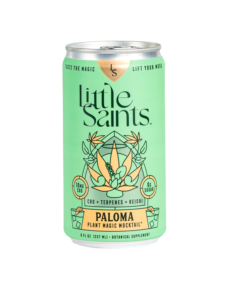 Little Saints - Paloma Plant Magic Mocktail - 8oz Can - Boisson — Brooklyn's Non-Alcoholic Spirits, Beer, Wine, and Home Bar Shop in Cobble Hill