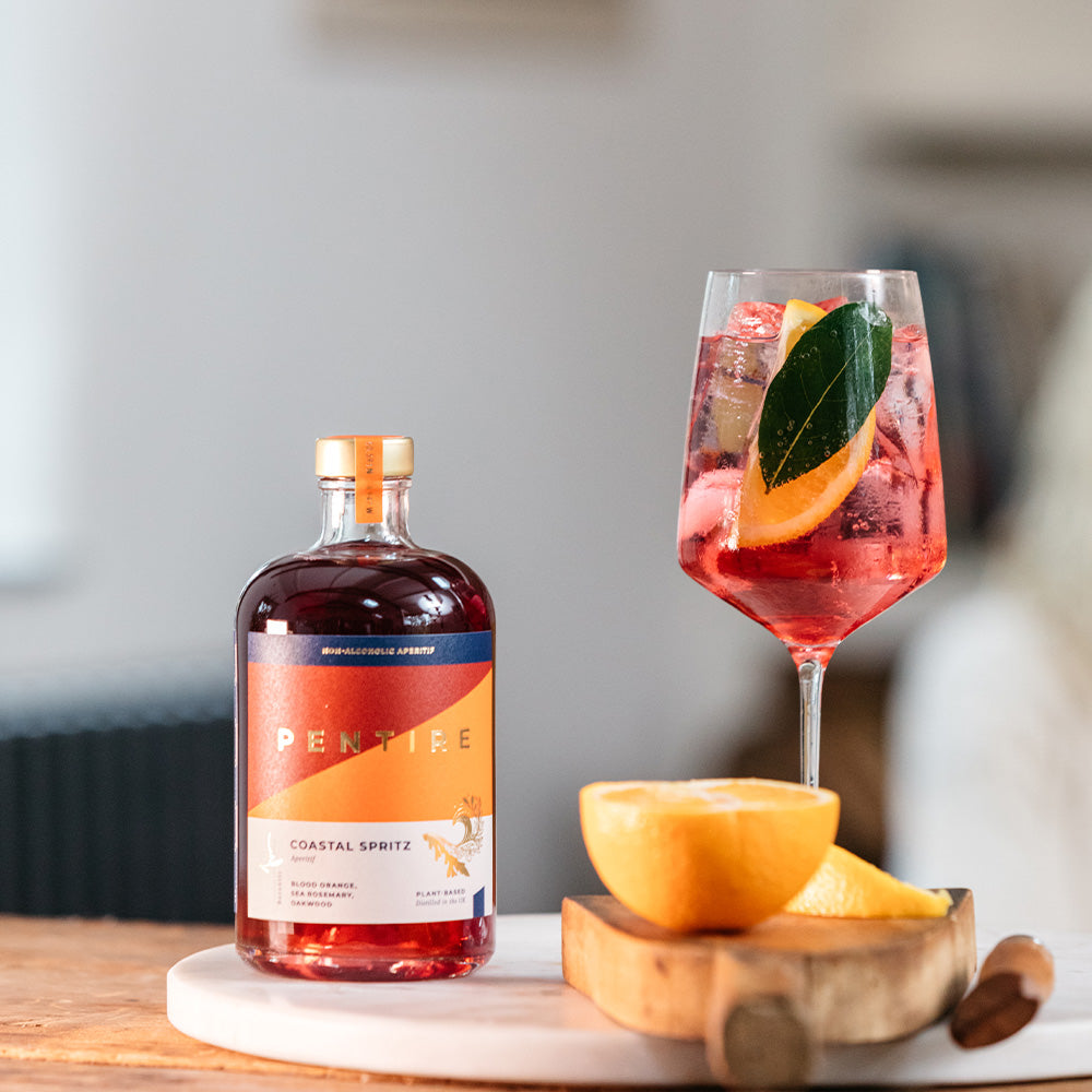 Pentire - Coastal Spritz - Non-Alcoholic Aperitíf - 700 ml Bottle