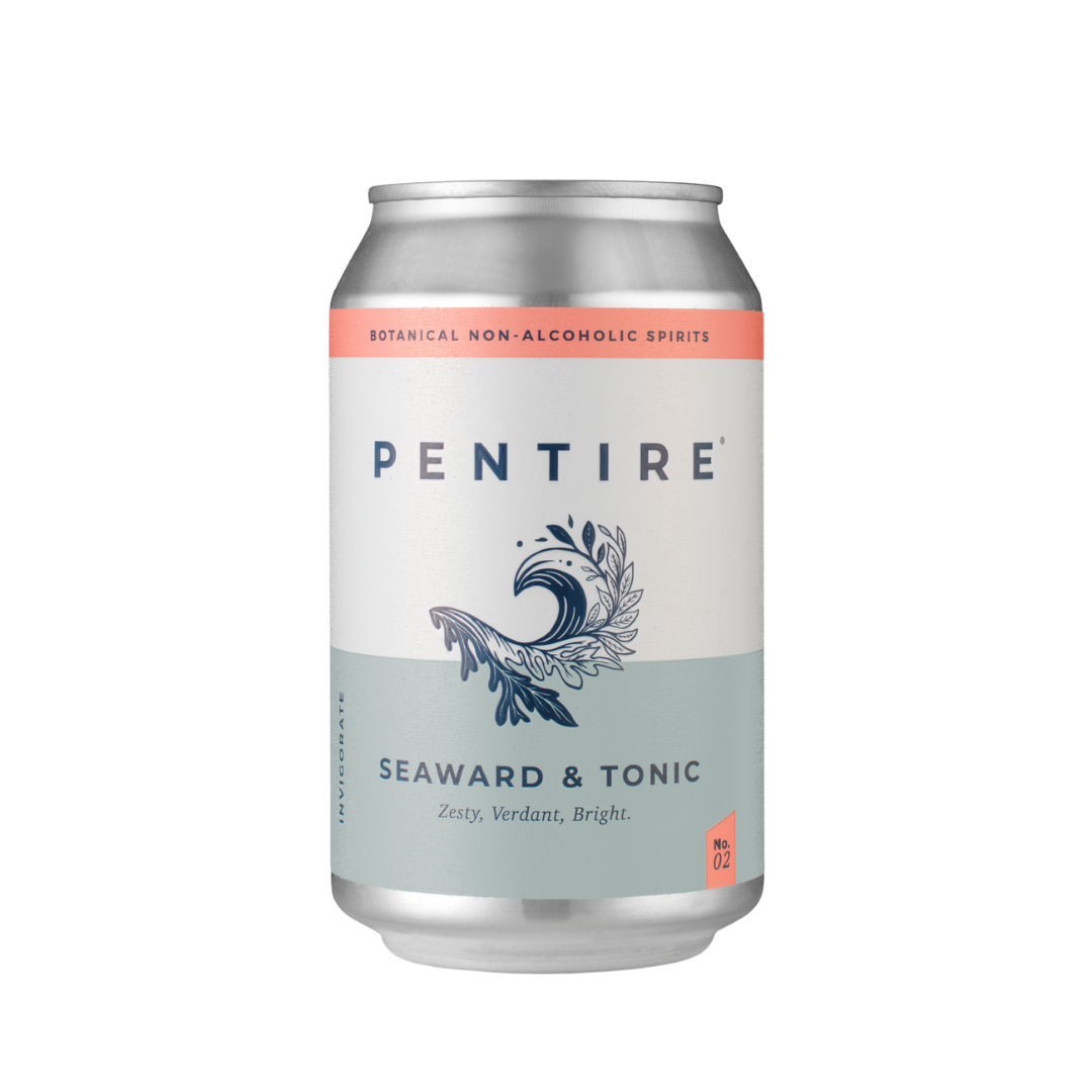 Pentire Seaward & Tonic Non-Alcoholic Can - Boisson