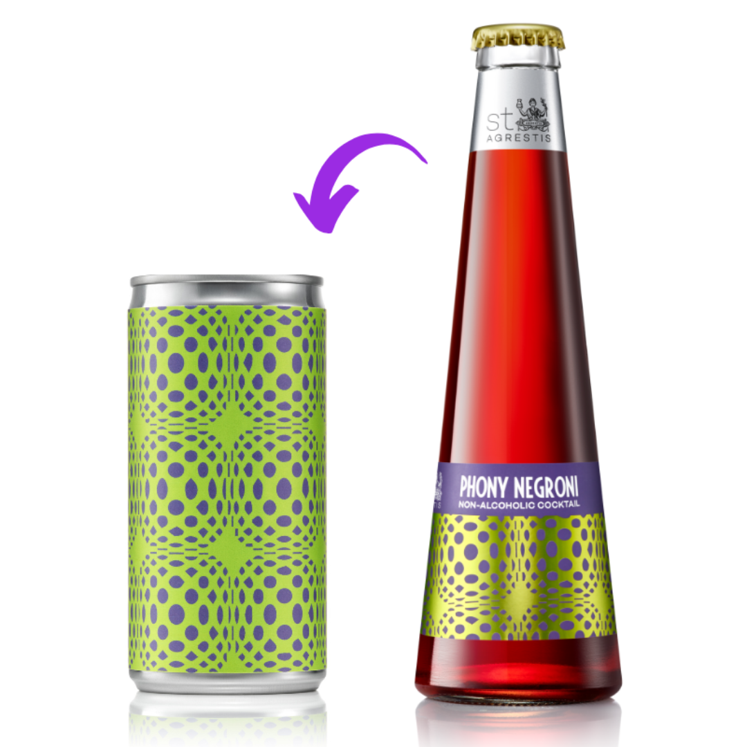 St. Agrestis Non-Alcoholic Phony Negroni Can