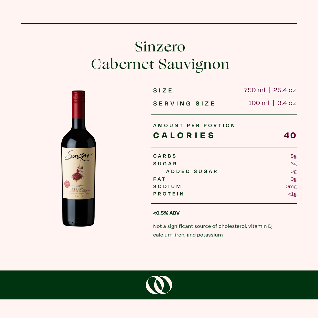 SinZero Non-Alcoholic Cabernet Sauvignon
