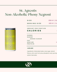 St. Agrestis Non-Alcoholic Phony Negroni Can