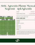 St. Agrestis Phony Mezcal Negroni - 4pk