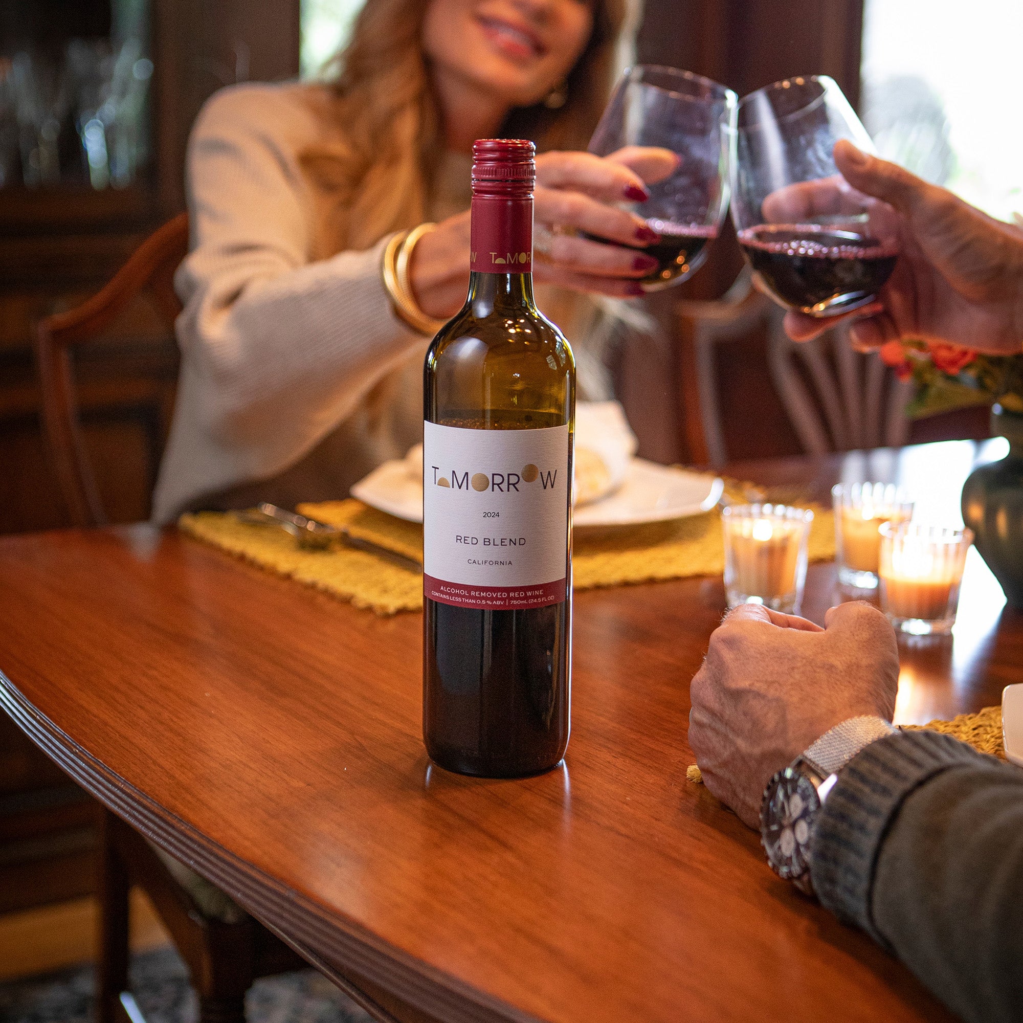 Tomorrow Cellars Red Blend shared at dinner