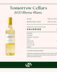 Tomorrow Cellars - 2023 Rhone Blanc 750ml