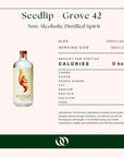 Seedlip - Grove 42 - Non-Alcoholic Distilled Spirit - Nutrition