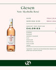 Giesen Non-Alcoholic Rosé - Nutrition