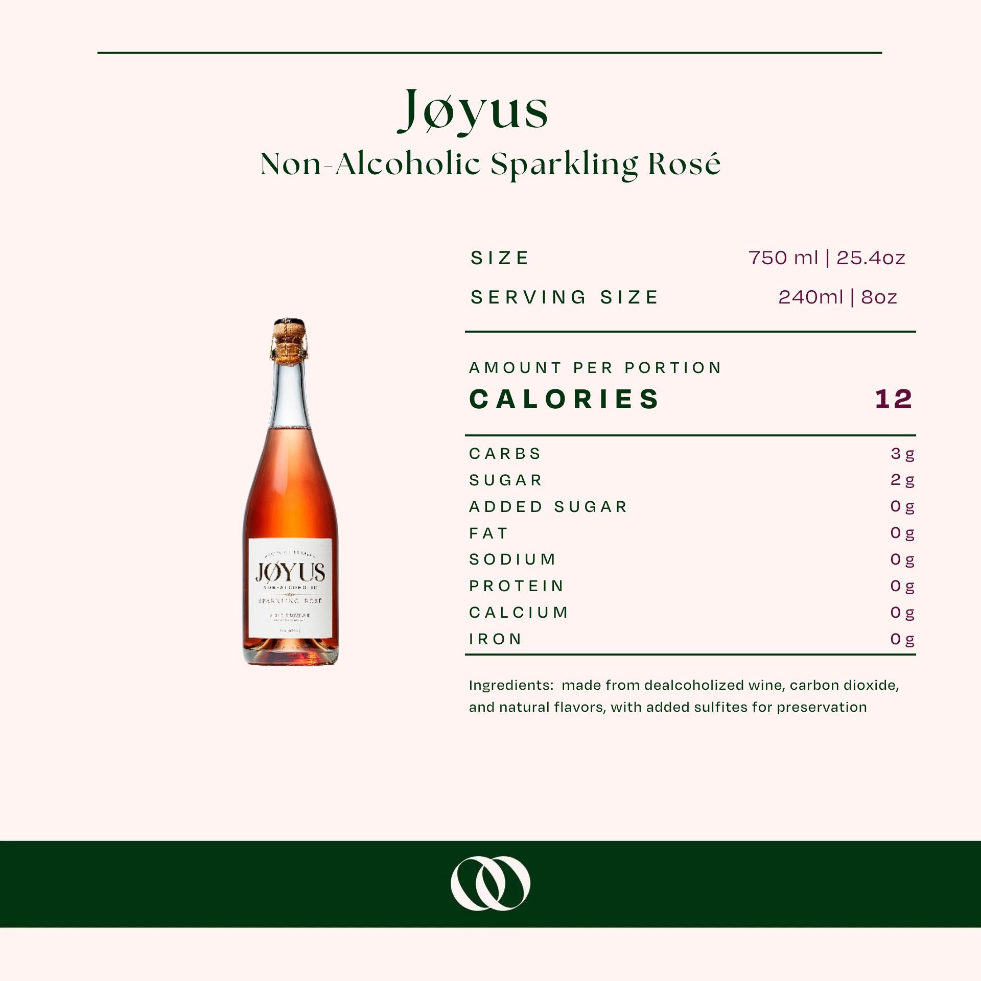 Jøyus  - Non-Alcoholic Sparkling Rosé