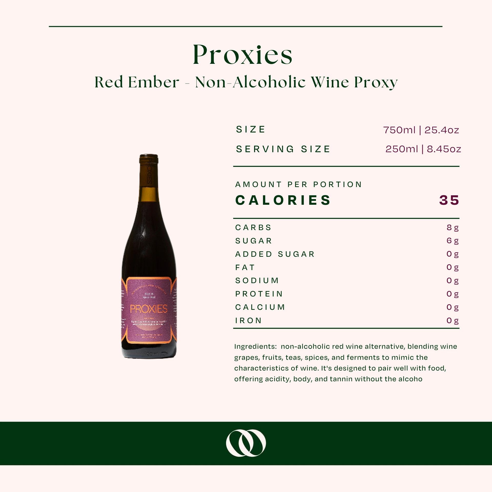 Proxies - Red Ember - Non-Alcoholic Wine Proxy
