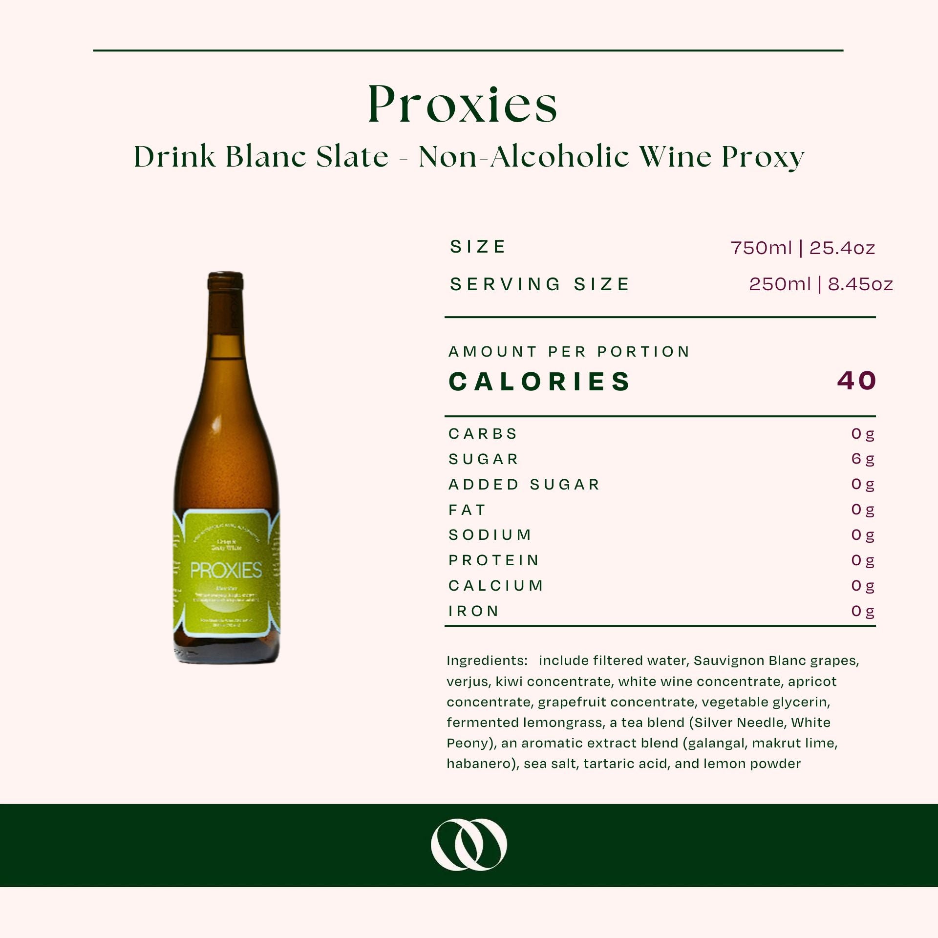 Proxies - Drink Blanc Slate - Non-Alcoholic Wine Proxy