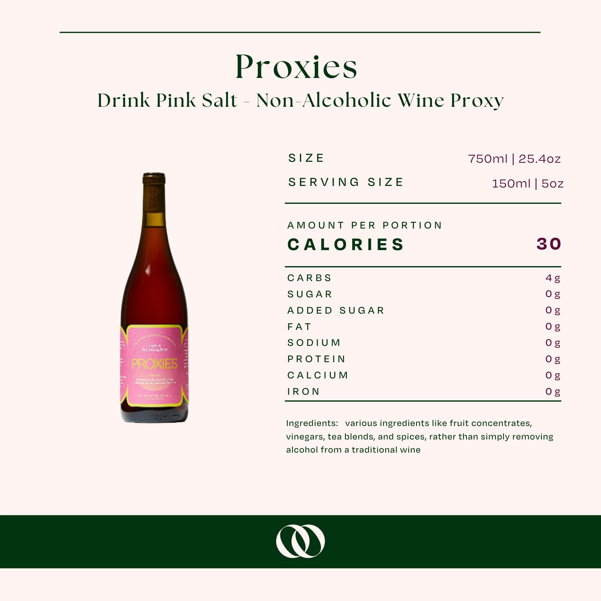 Proxies - Drink Pink Salt - Non-Alcoholic Wine Proxy