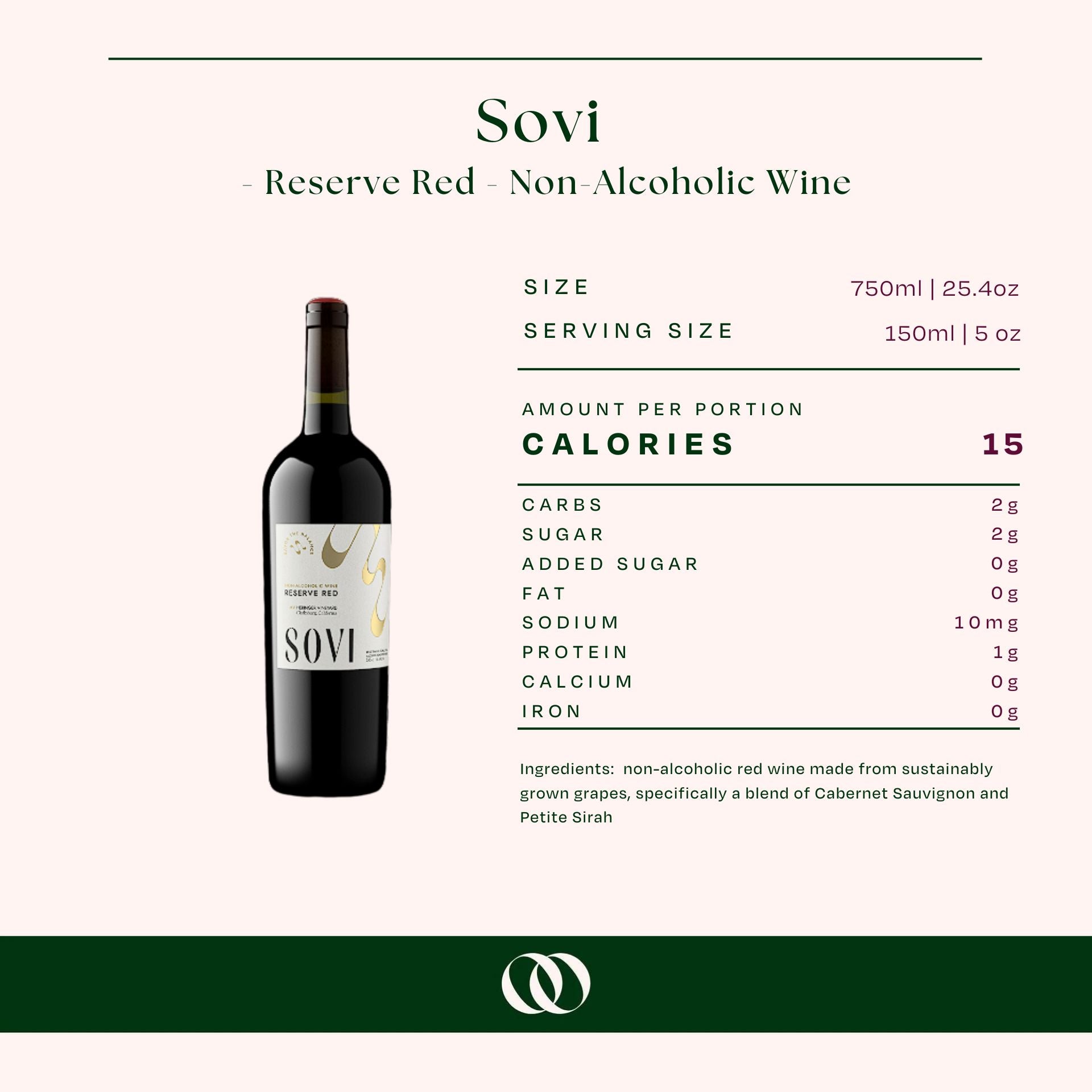 Sovi - Reserve Red - Non-Alcoholic Wine