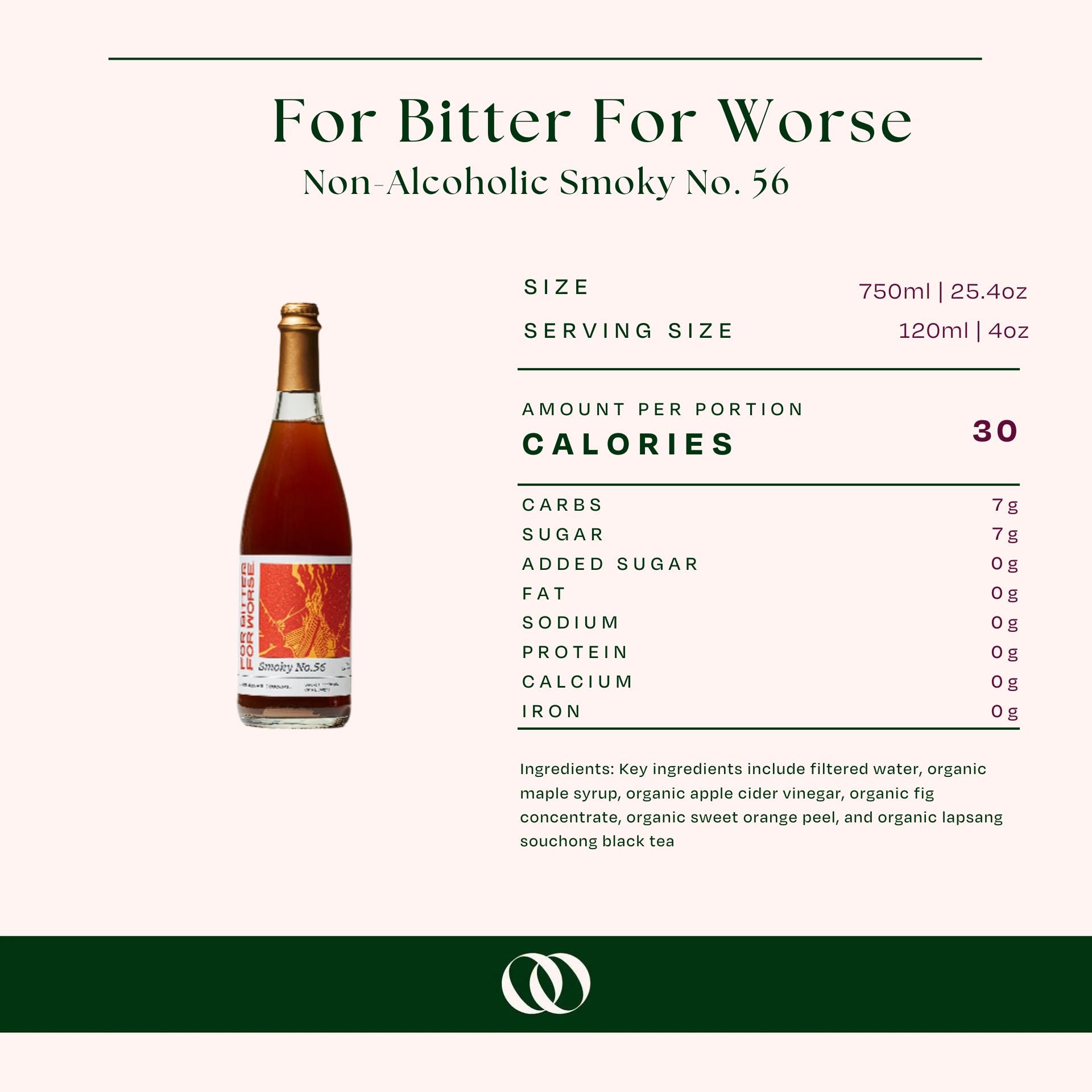 For Bitter For Worse - Non-Alcoholic Smoky No. 56