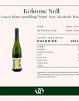 Misty Cliffs Non-Alcoholic Sauvignon Blanc - Nutrition