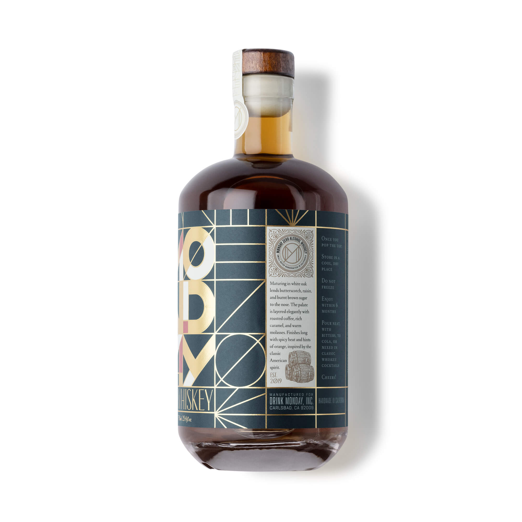 Monday - Zero Alcohol Whiskey