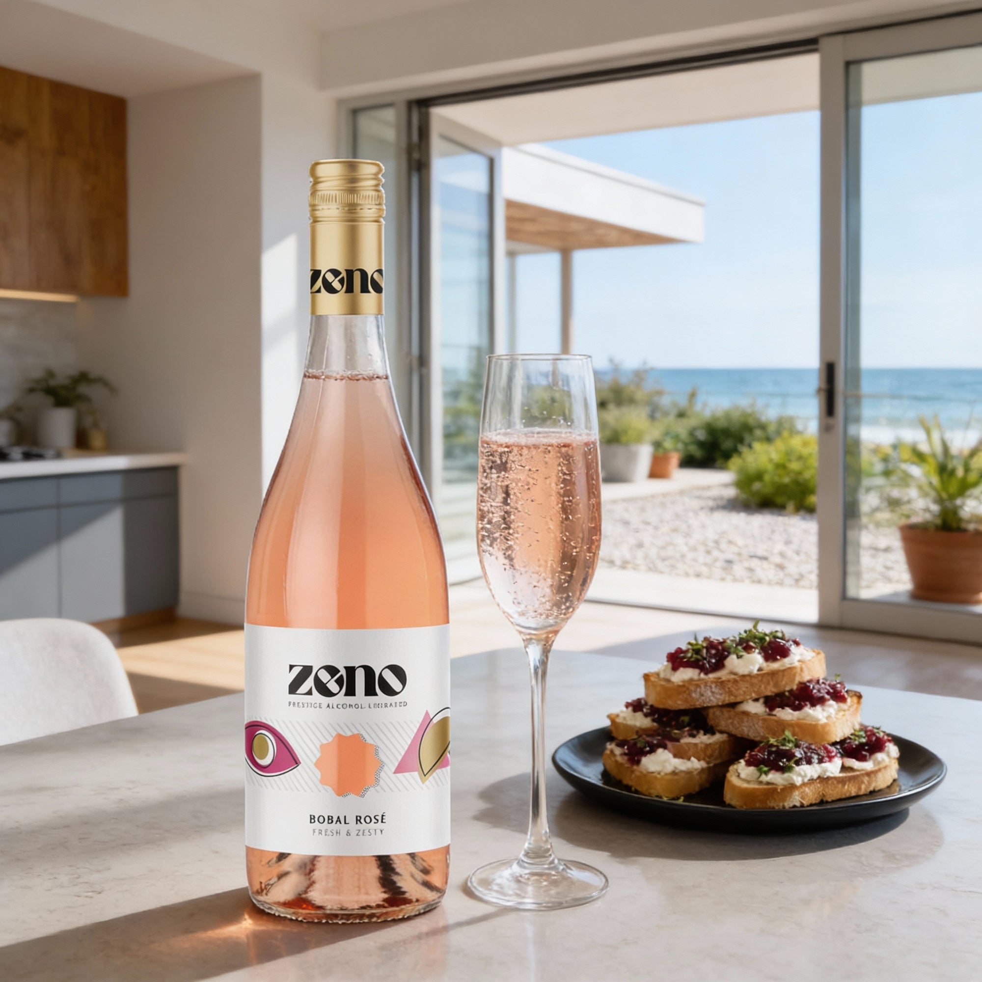 Zeno - Alcohol Liberated Bobal Rosé Wine - 750ml
