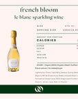 French Bloom - Le Blanc Sparkling Wine - 375 ml Bottle