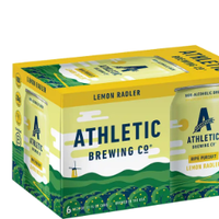 Athletic Brewing - Ripe Pursuit NA Lemon Radler 6-pack cans - Boisson — Brooklyn's Non-Alcoholic Spirits, Beer, Wine, and Home Bar Shop in Cobble Hill