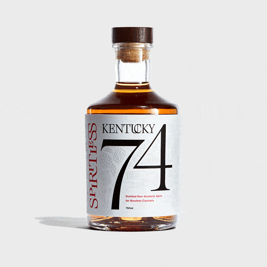 Spiritless Kentucky 74 Non Alcoholic Bourbon Gif