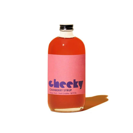 Cheeky Cocktails - Cranberry Syrup 16 oz