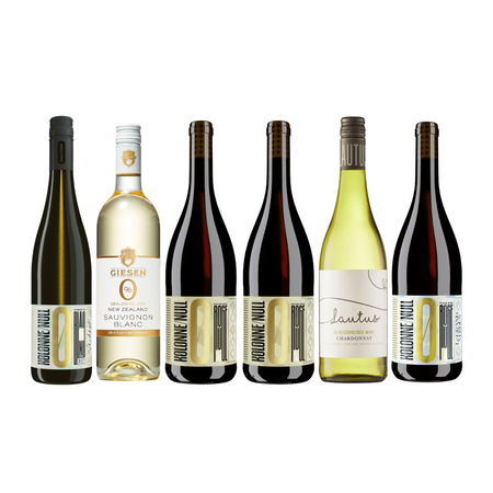 Curated Mixed Non-alc Wine Half Case - 6 Bottles