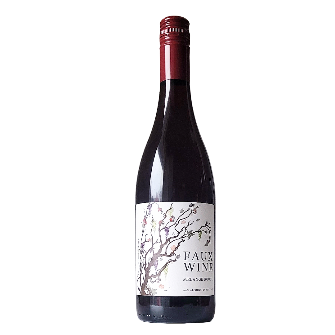 Faux Wine - Red Non-Alcoholic Wine - 750ml