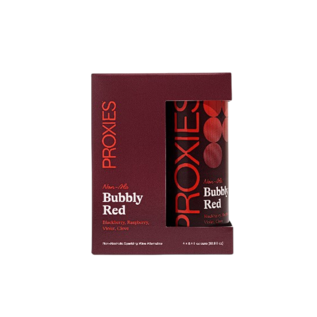 Proxies - Bubbly Red - Non-Alcoholic Wine Proxy 4pk cans - Boisson